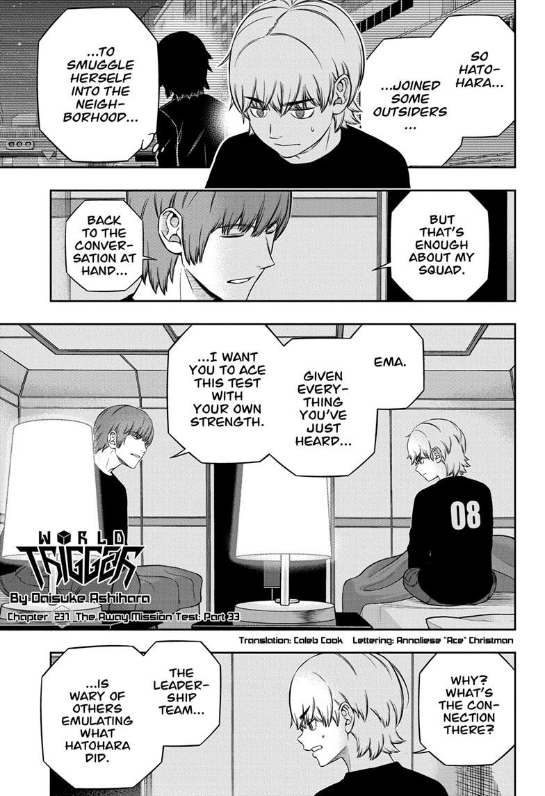 World Trigger Chap 237 - Next Chap 238