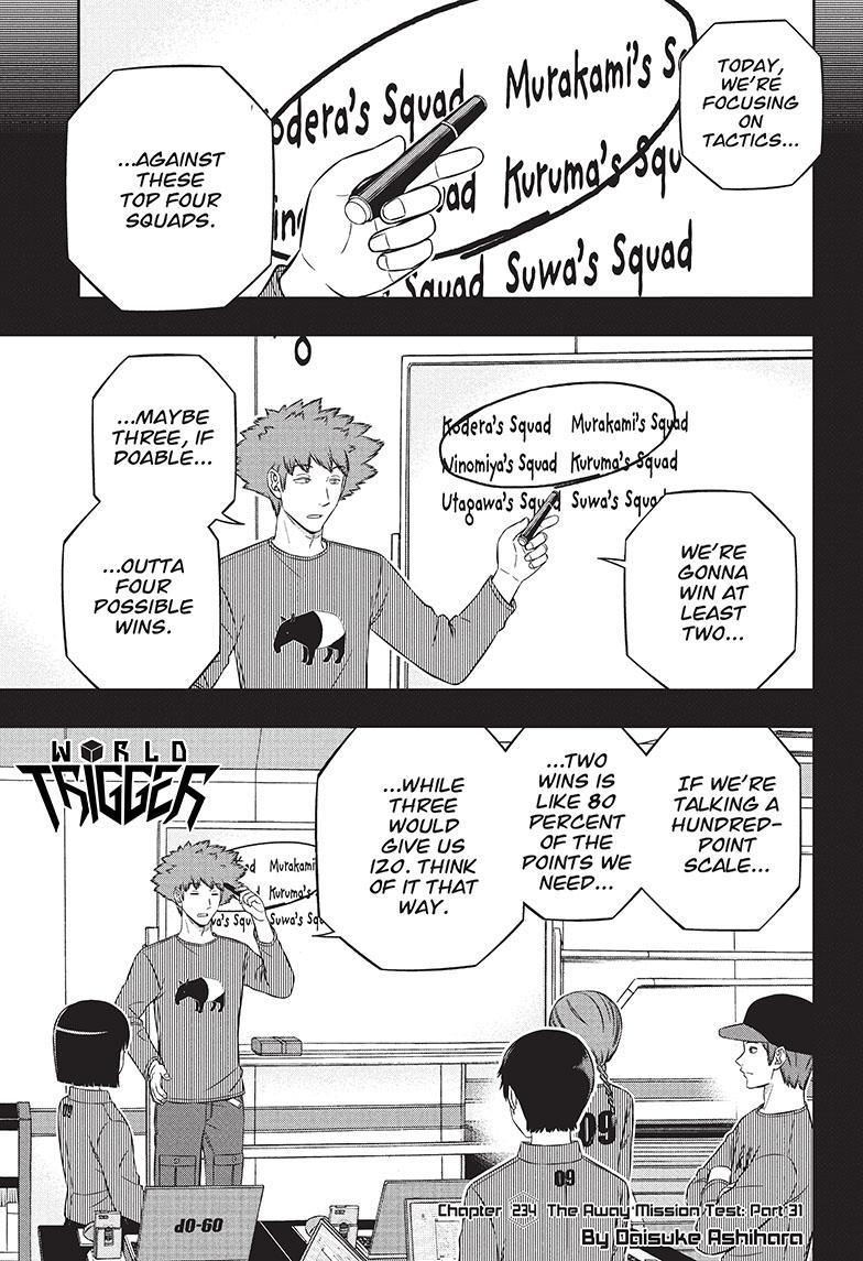World Trigger Chap 234 - Next Chap 235