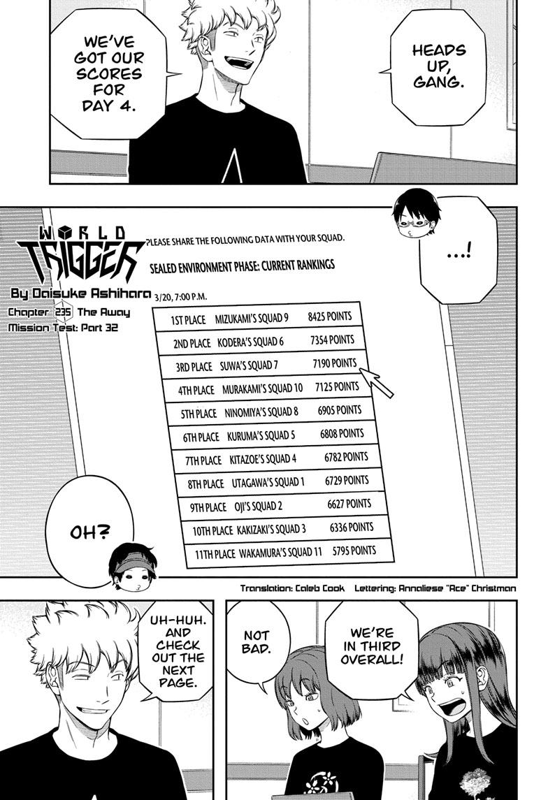 World Trigger Chap 235 - Next Chap 236