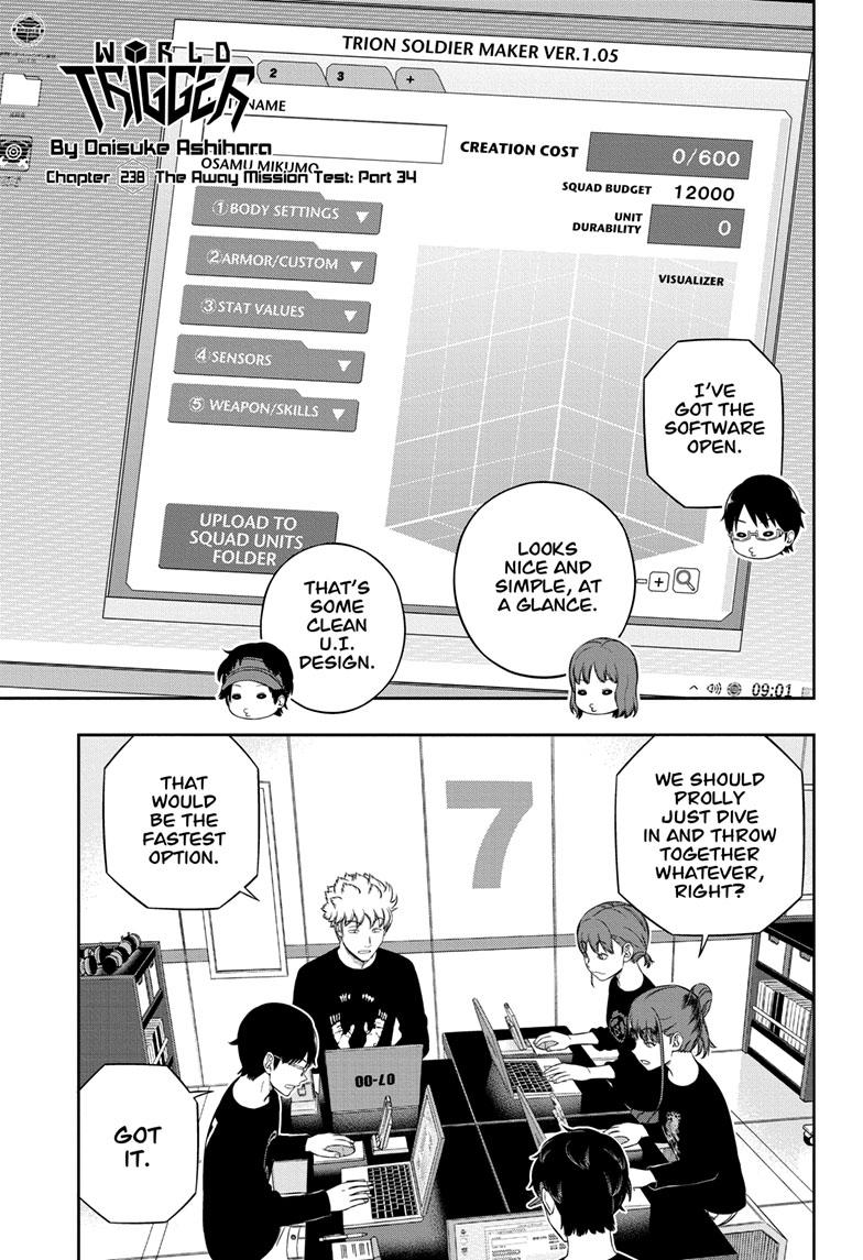 World Trigger Chap 238 - Next Chap 239