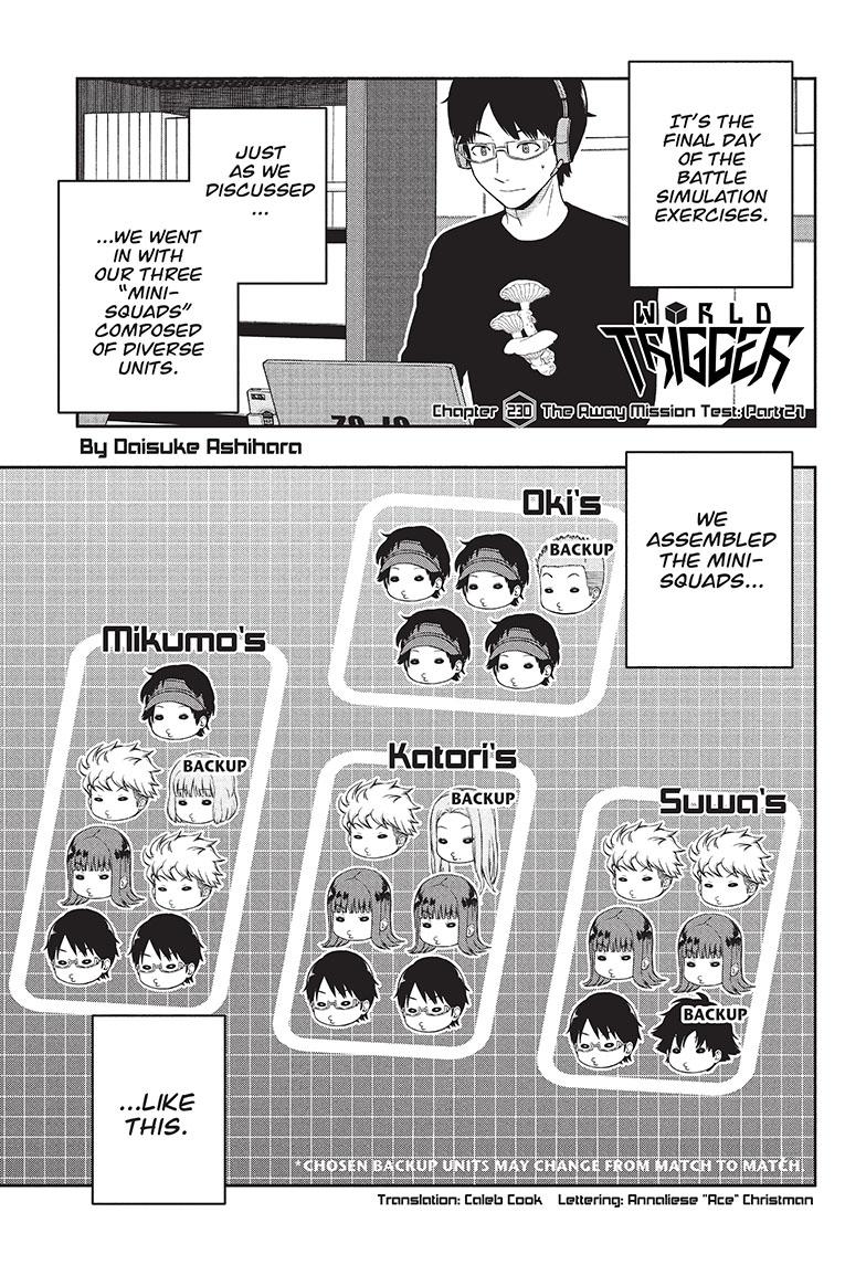 World Trigger Chap 230 - Next Chap 231