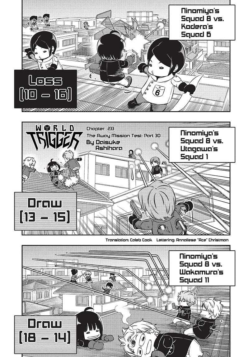 World Trigger Chap 233 - Next Chap 234