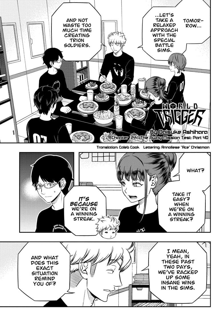 World Trigger Chap 244 - Next Chap 245