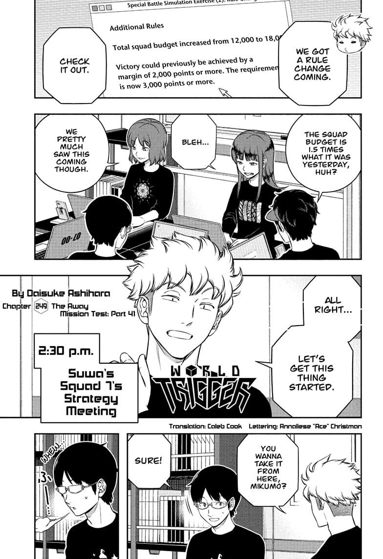 World Trigger Chap 249 - Next Chap 250