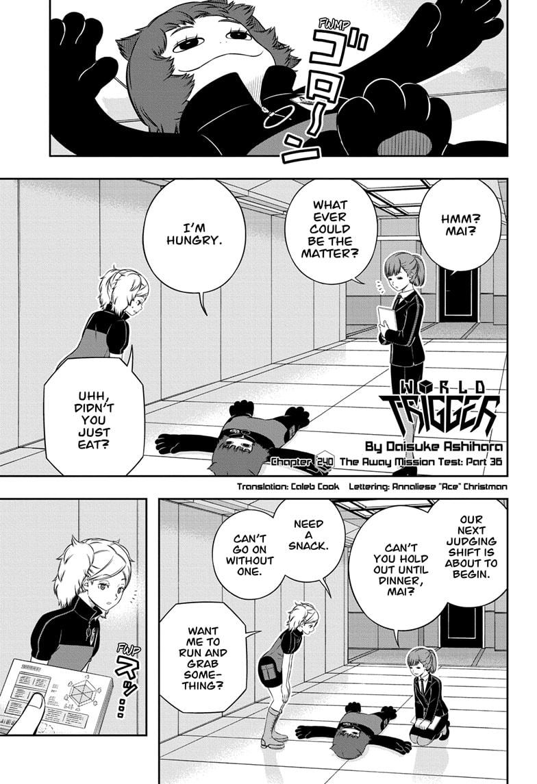 World Trigger Chap 240 - Next Chap 241