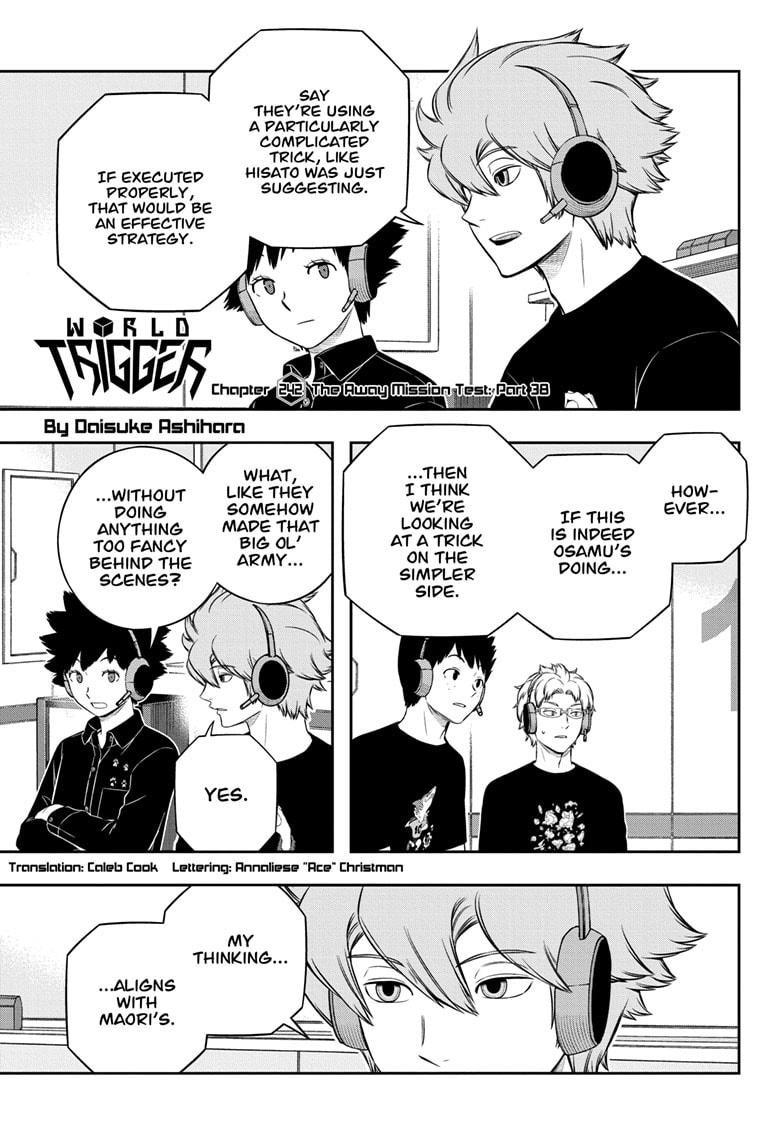 World Trigger Chap 242 - Next Chap 243