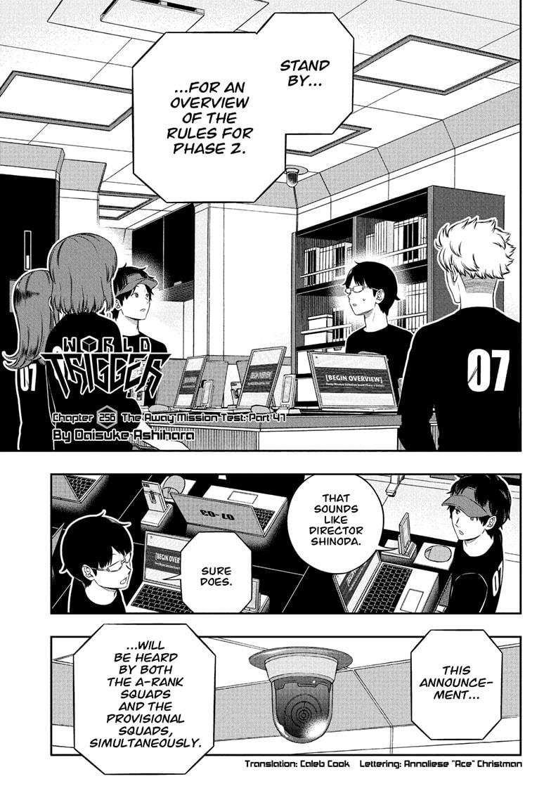 World Trigger Chap 256 - Next Chap 257