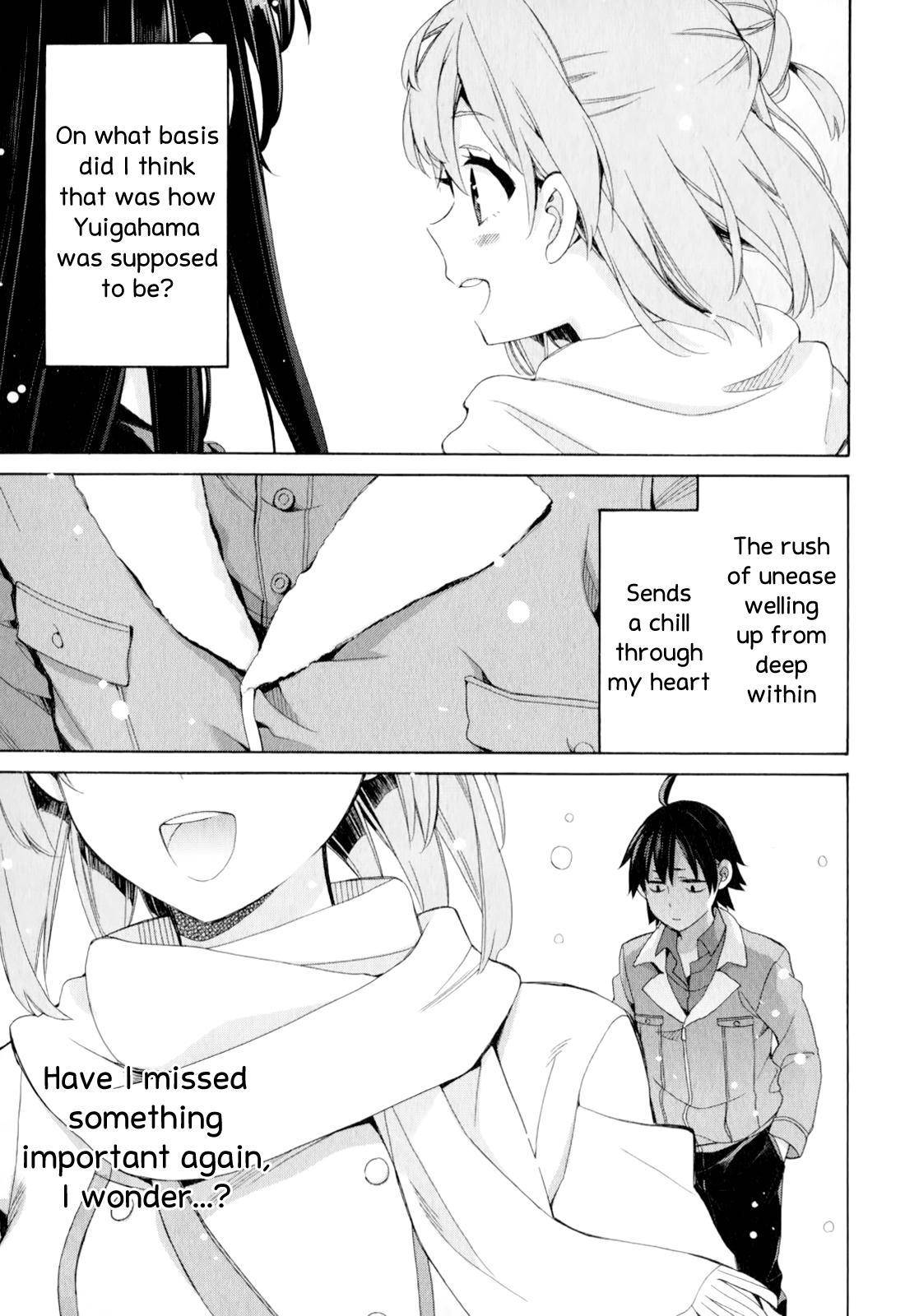 Yahari Ore no Seishun Love Come wa Machigatteiru -Mougenroku Chap 57 - Next Chap 58