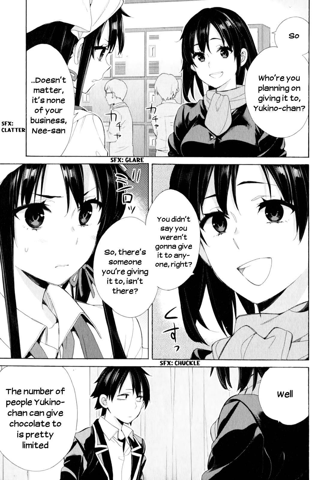 Yahari Ore no Seishun Love Come wa Machigatteiru -Mougenroku Chap 54 - Next Chap 55