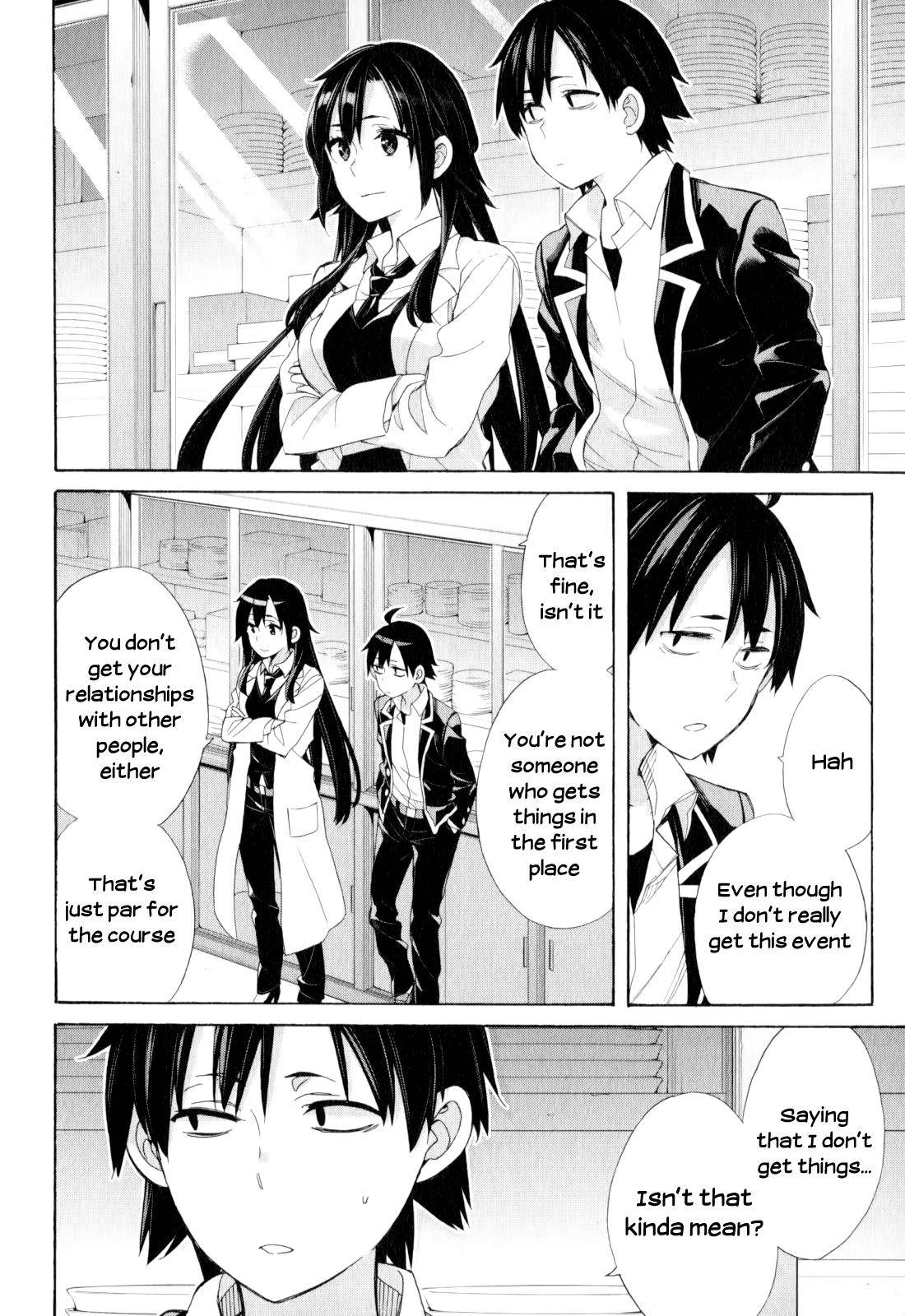 Yahari Ore no Seishun Love Come wa Machigatteiru -Mougenroku Chap 54 - Next Chap 55