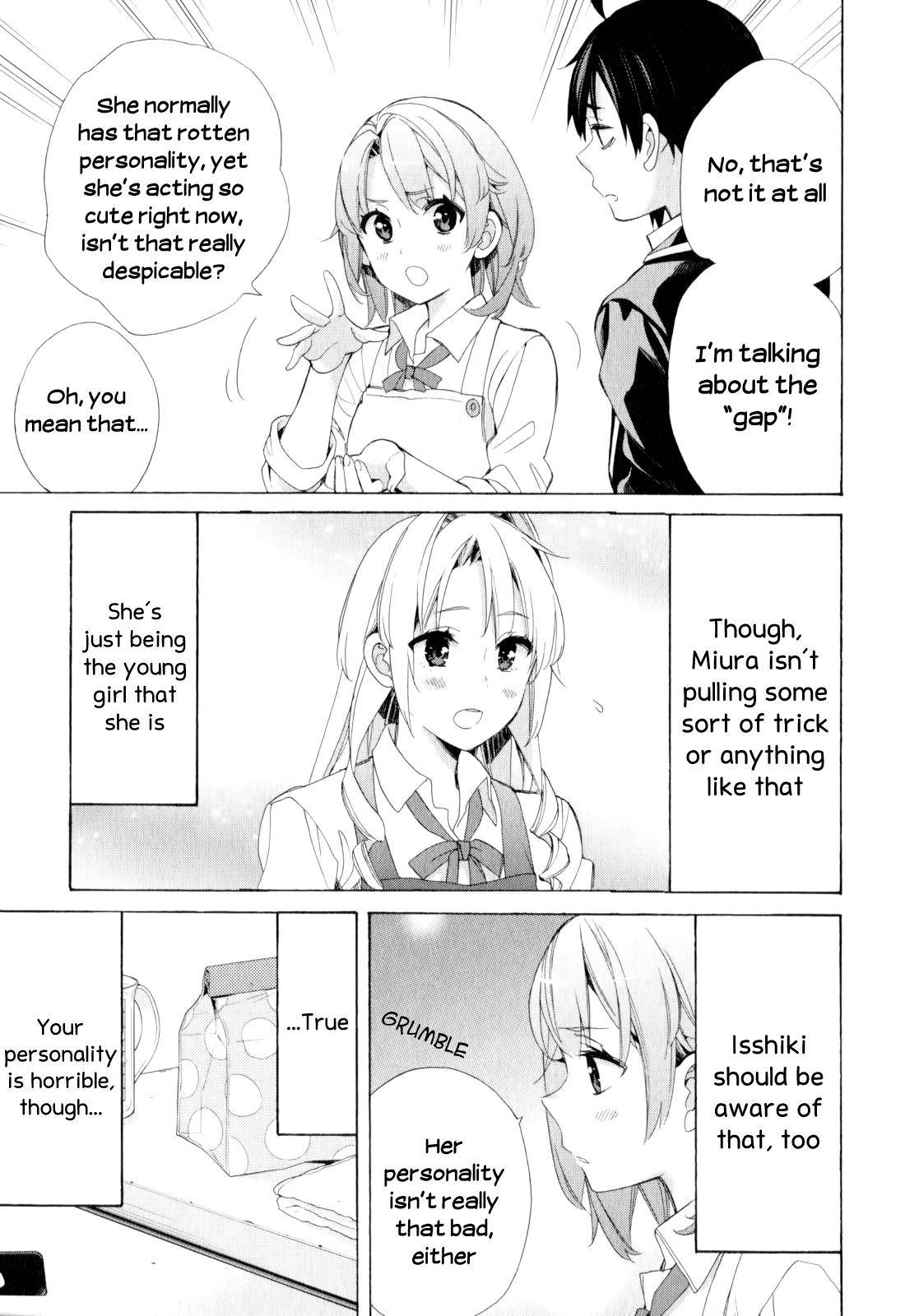 Yahari Ore no Seishun Love Come wa Machigatteiru -Mougenroku Chap 54 - Next Chap 55