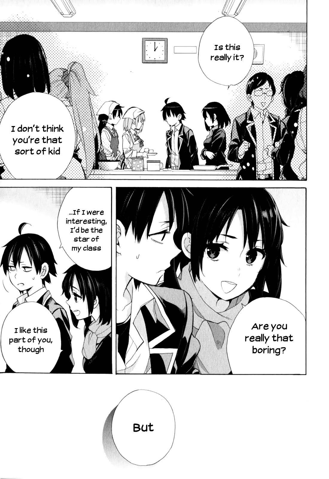 Yahari Ore no Seishun Love Come wa Machigatteiru -Mougenroku Chap 55 - Next Chap 56