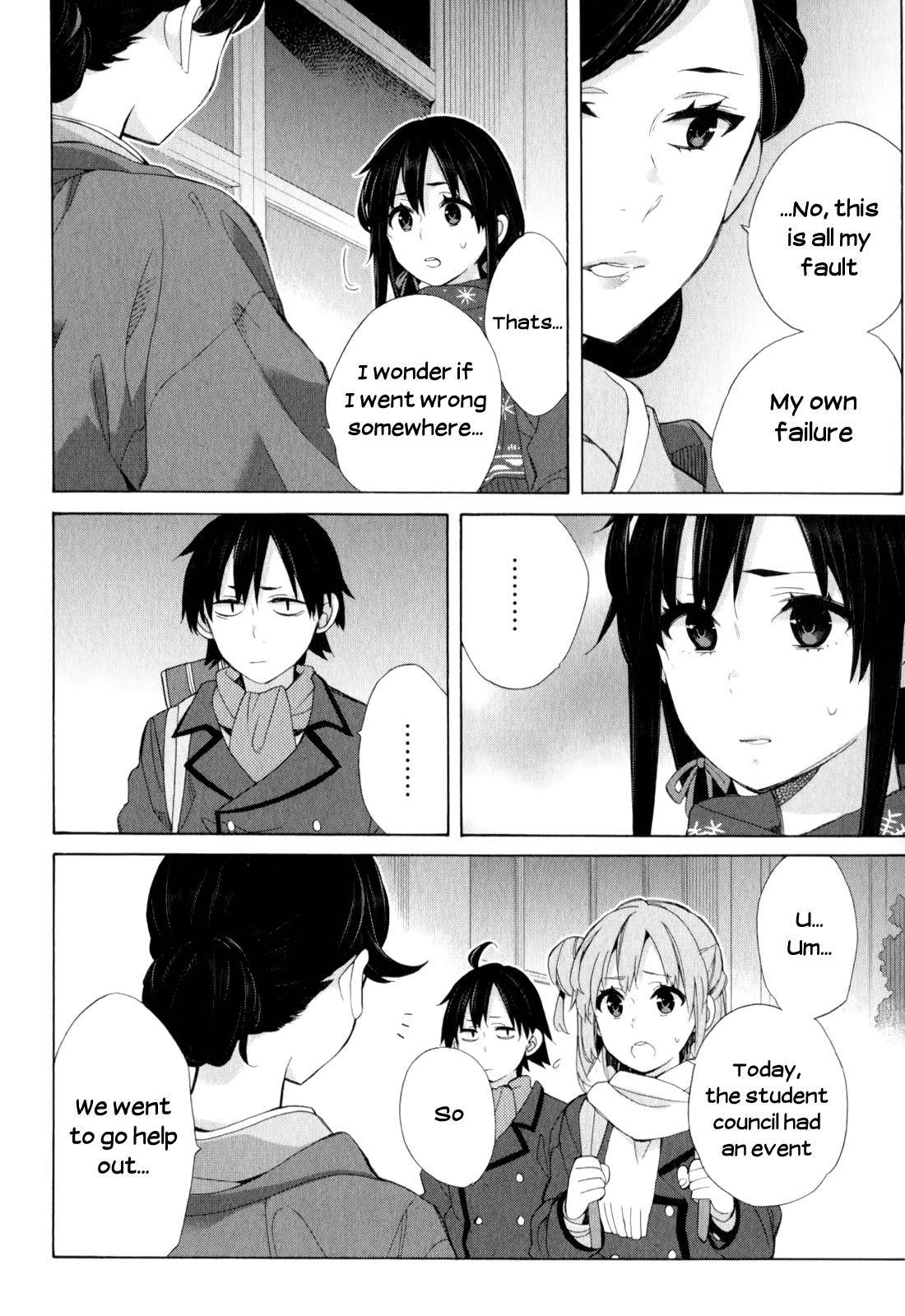 Yahari Ore no Seishun Love Come wa Machigatteiru -Mougenroku Chap 55 - Next Chap 56