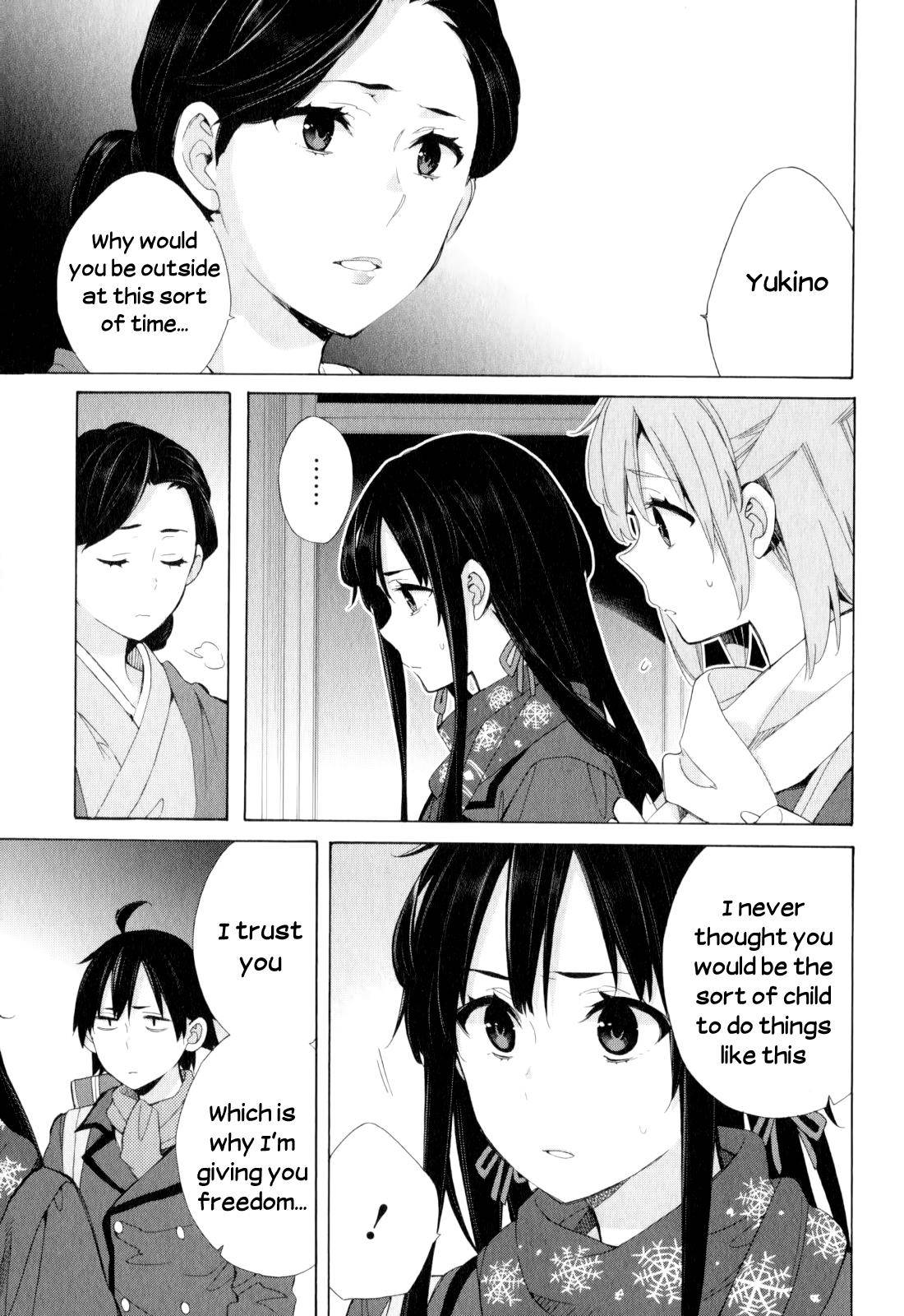 Yahari Ore no Seishun Love Come wa Machigatteiru -Mougenroku Chap 55 - Next Chap 56