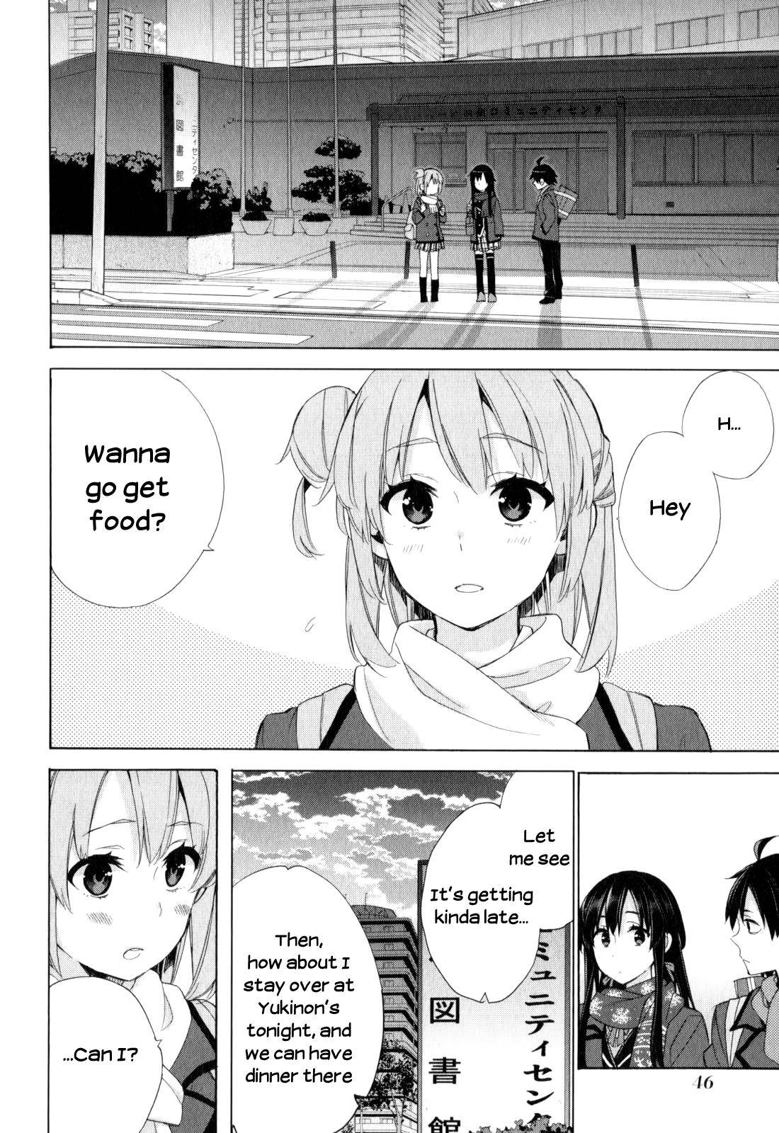 Yahari Ore no Seishun Love Come wa Machigatteiru -Mougenroku Chap 55 - Next Chap 56
