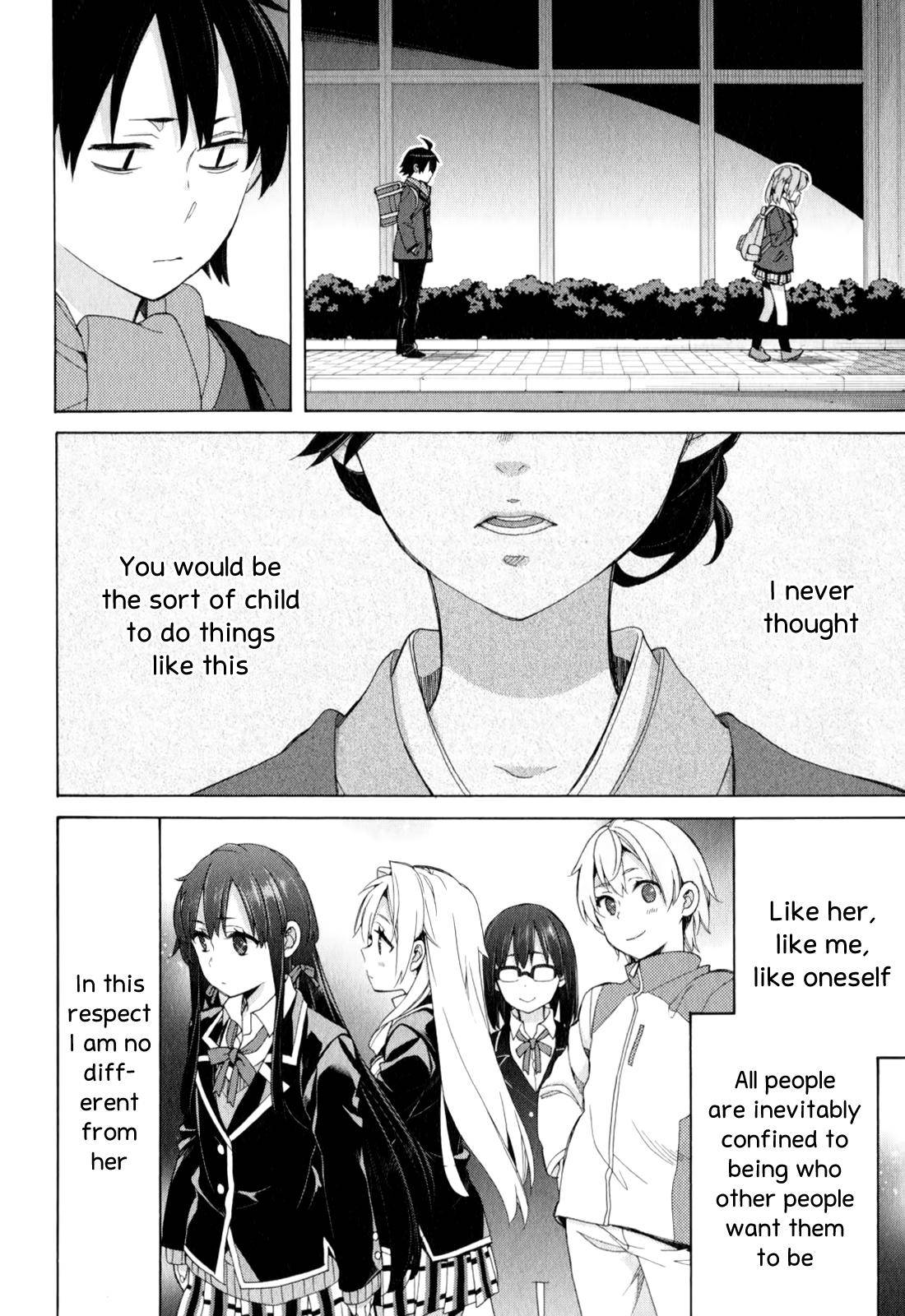 Yahari Ore no Seishun Love Come wa Machigatteiru -Mougenroku Chap 55 - Next Chap 56