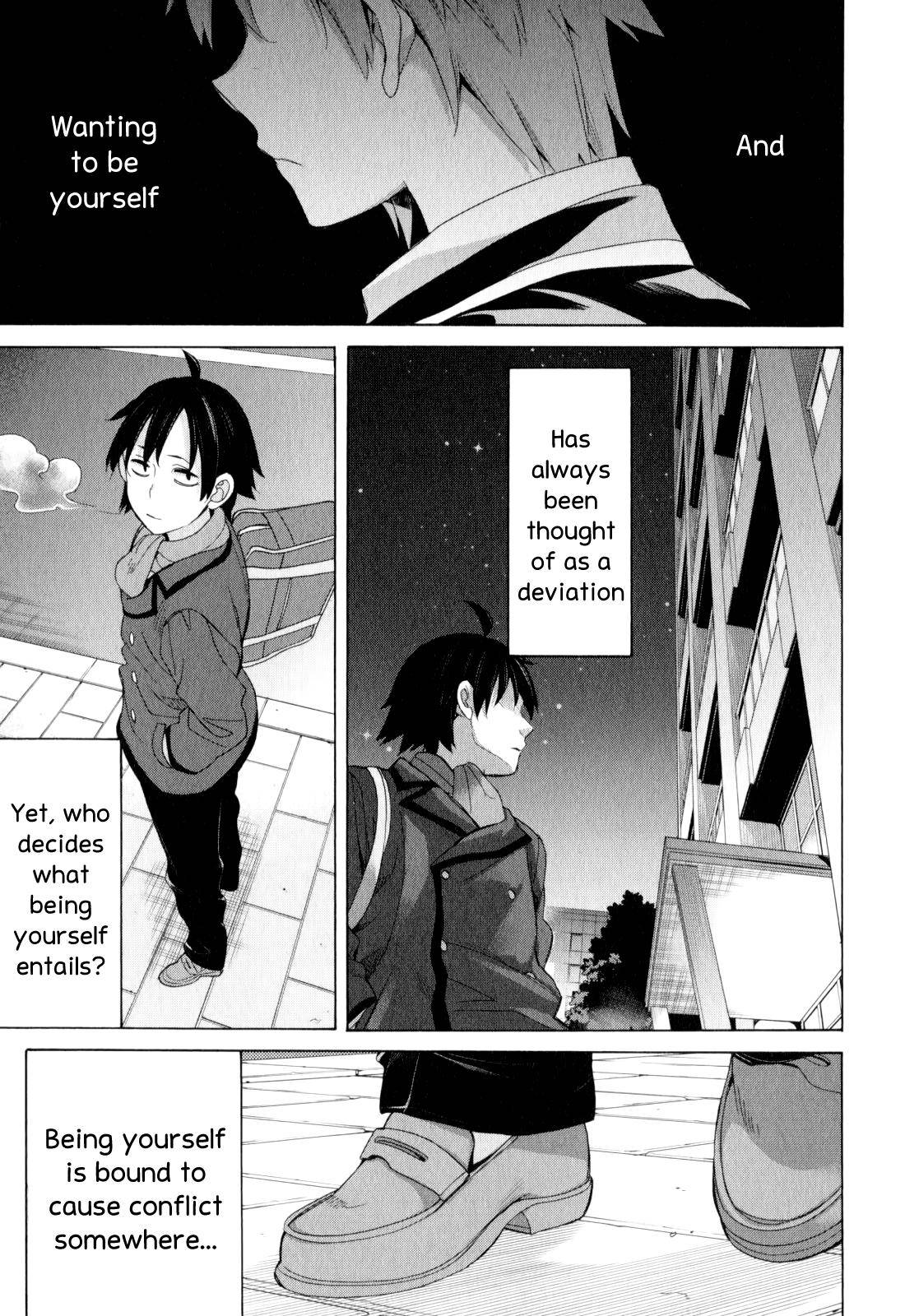 Yahari Ore no Seishun Love Come wa Machigatteiru -Mougenroku Chap 55 - Next Chap 56