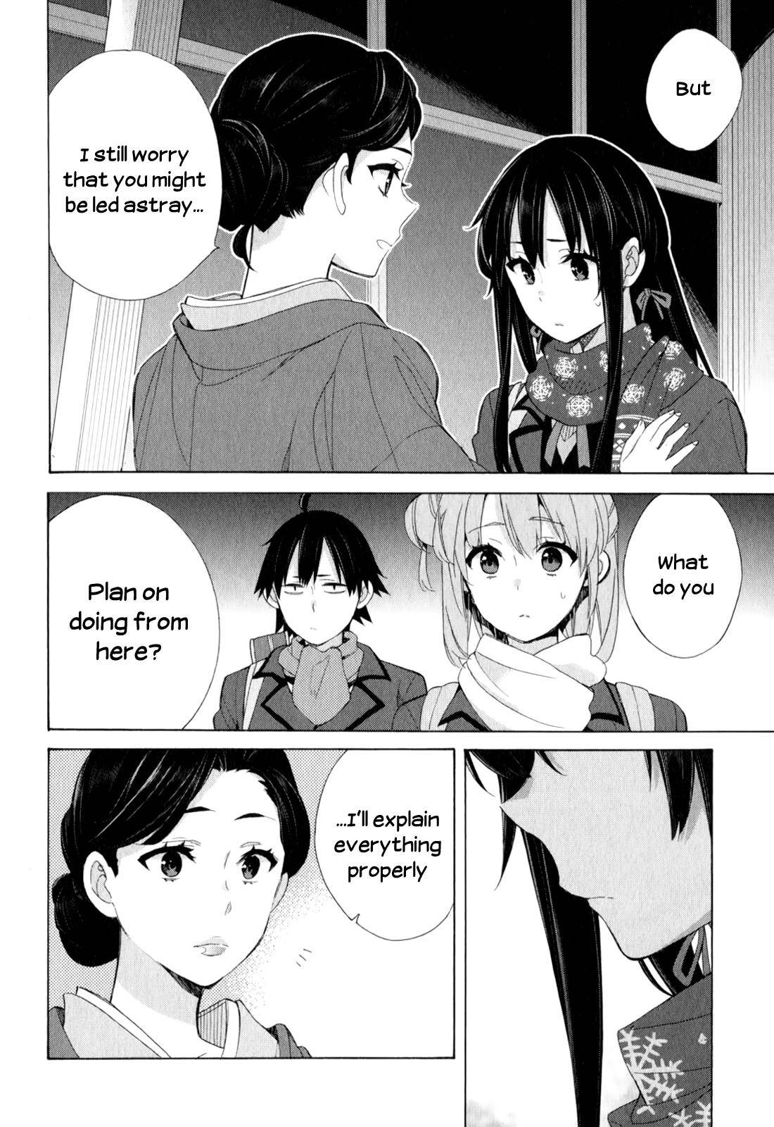 Yahari Ore no Seishun Love Come wa Machigatteiru -Mougenroku Chap 55 - Next Chap 56