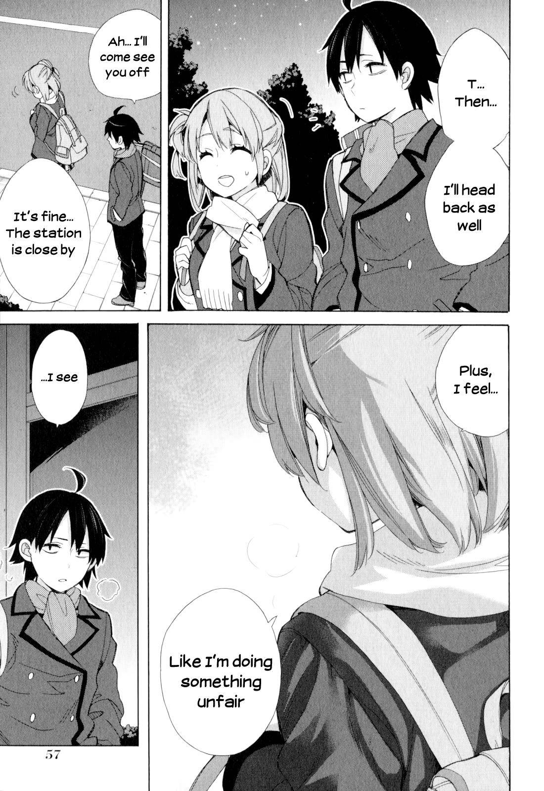 Yahari Ore no Seishun Love Come wa Machigatteiru -Mougenroku Chap 55 - Next Chap 56