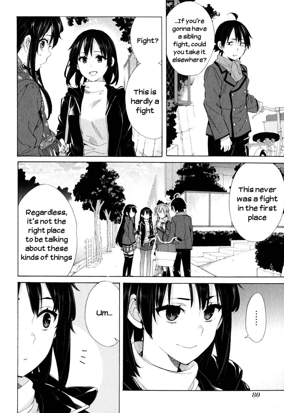 Yahari Ore no Seishun Love Come wa Machigatteiru -Mougenroku Chap 56 - Next Chap 57