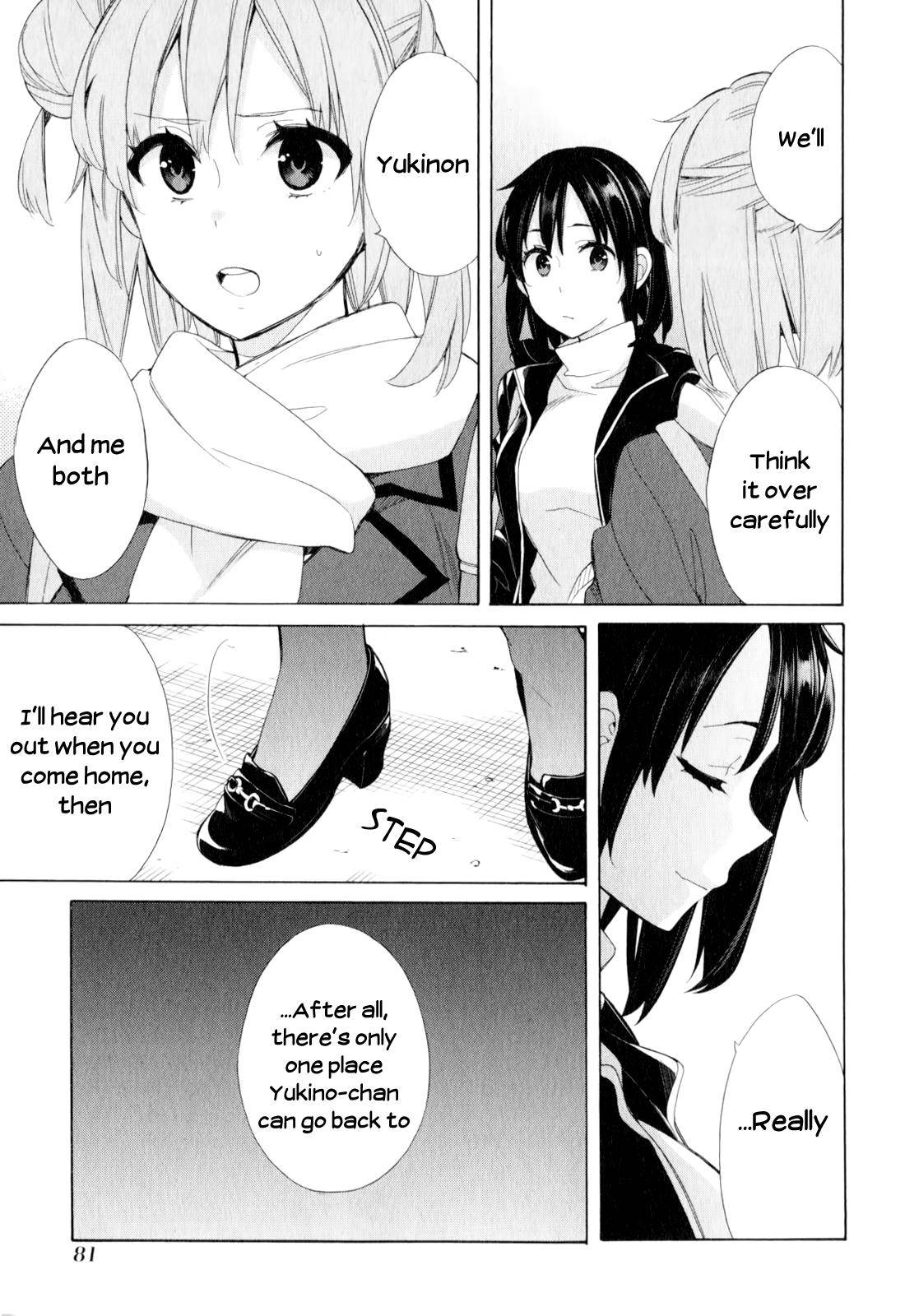Yahari Ore no Seishun Love Come wa Machigatteiru -Mougenroku Chap 56 - Next Chap 57