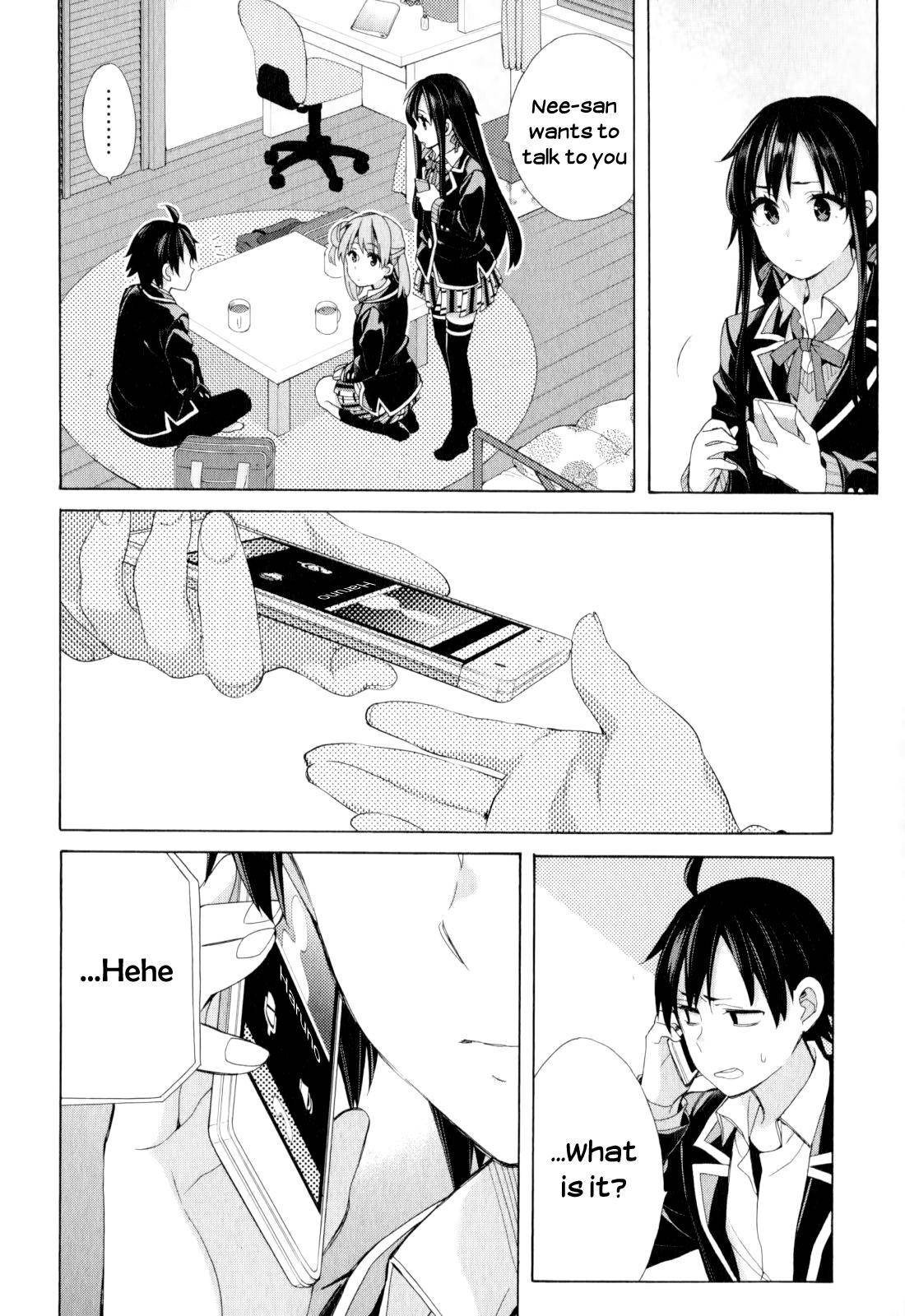 Yahari Ore no Seishun Love Come wa Machigatteiru -Mougenroku Chap 56 - Next Chap 57