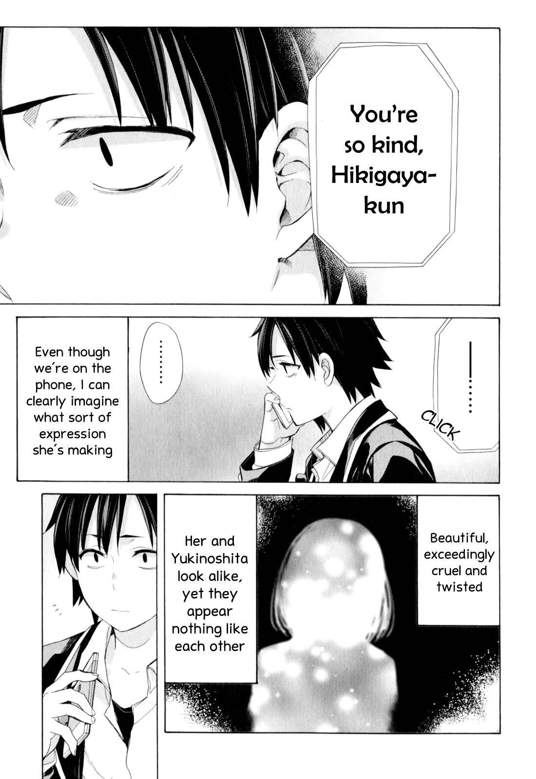 Yahari Ore no Seishun Love Come wa Machigatteiru -Mougenroku Chap 56 - Next Chap 57