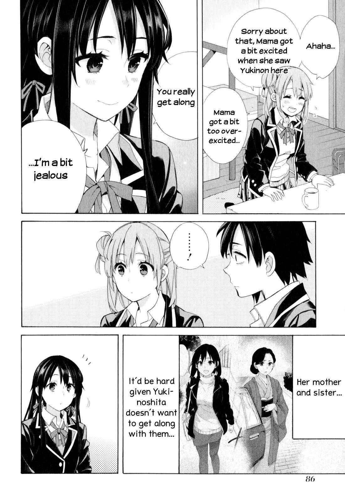 Yahari Ore no Seishun Love Come wa Machigatteiru -Mougenroku Chap 56 - Next Chap 57
