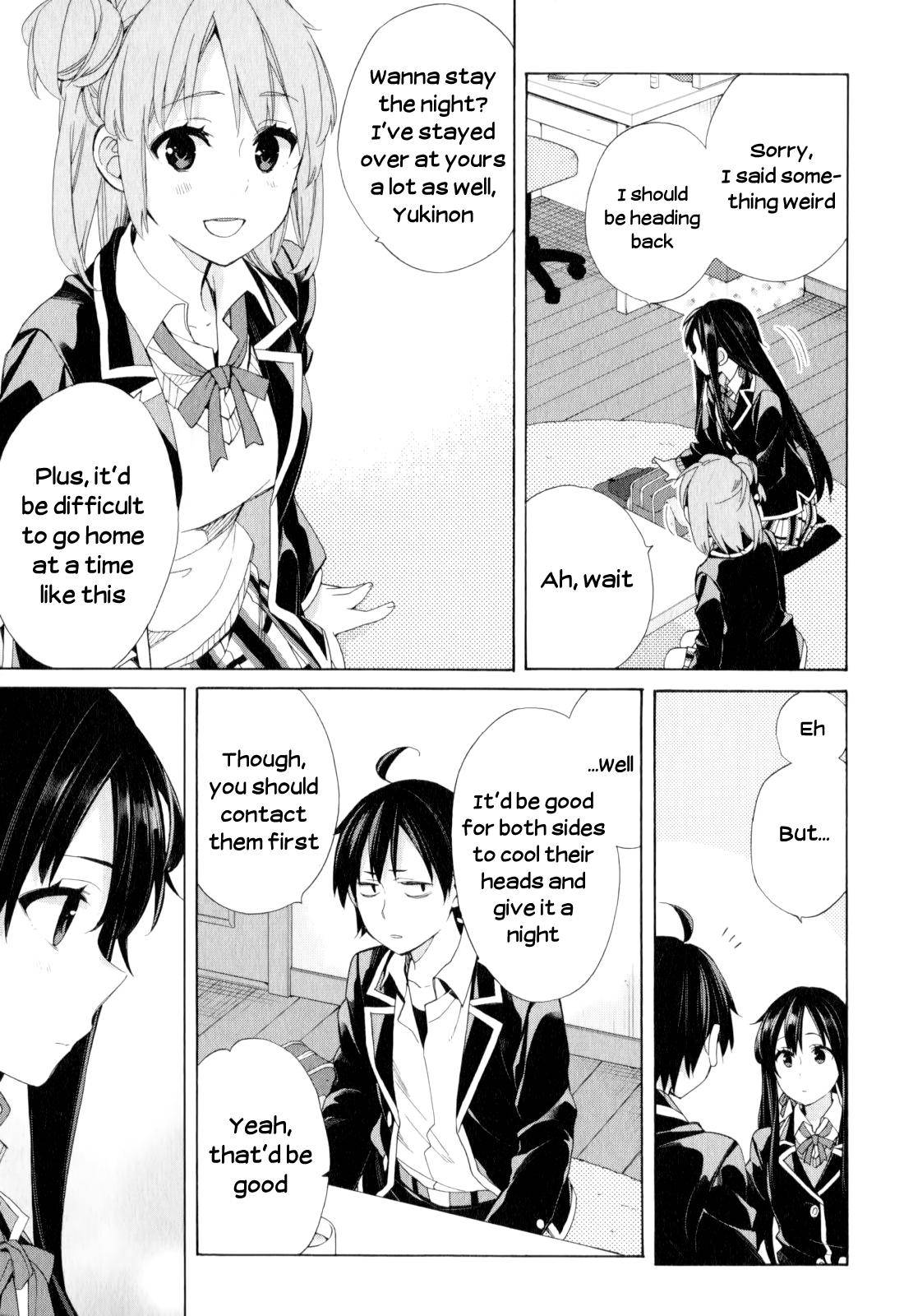 Yahari Ore no Seishun Love Come wa Machigatteiru -Mougenroku Chap 56 - Next Chap 57