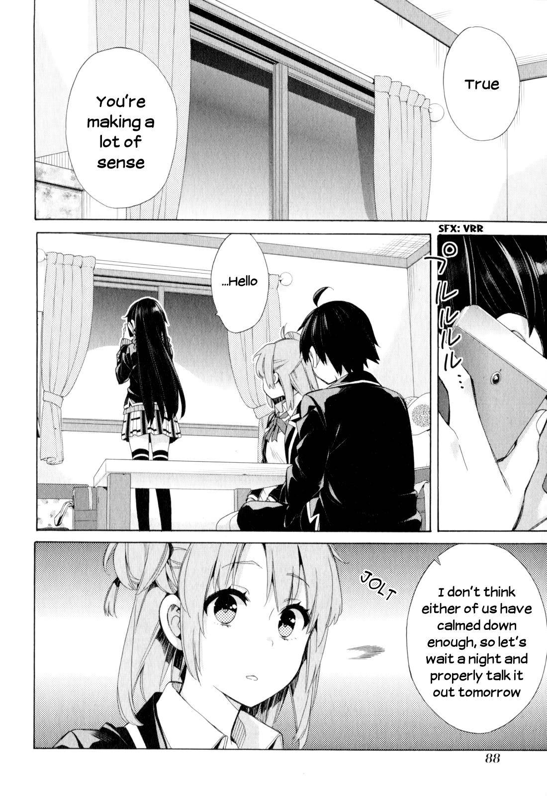 Yahari Ore no Seishun Love Come wa Machigatteiru -Mougenroku Chap 56 - Next Chap 57