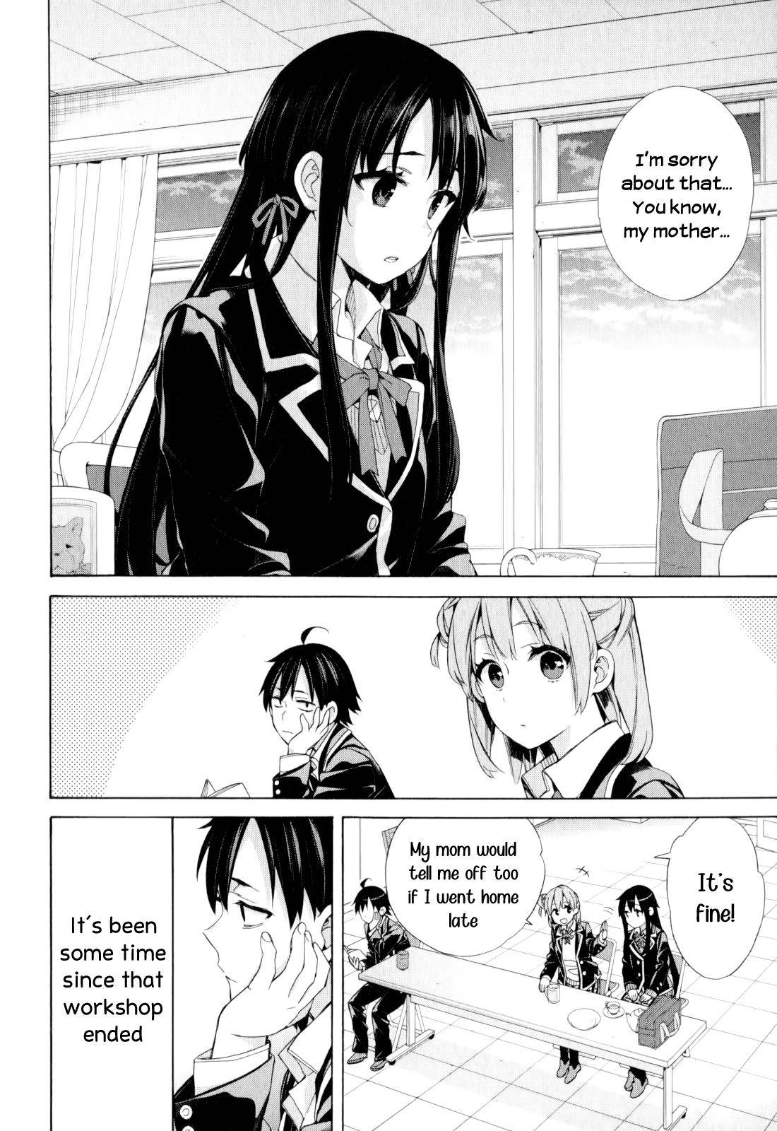 Yahari Ore no Seishun Love Come wa Machigatteiru -Mougenroku Chap 56 - Next Chap 57