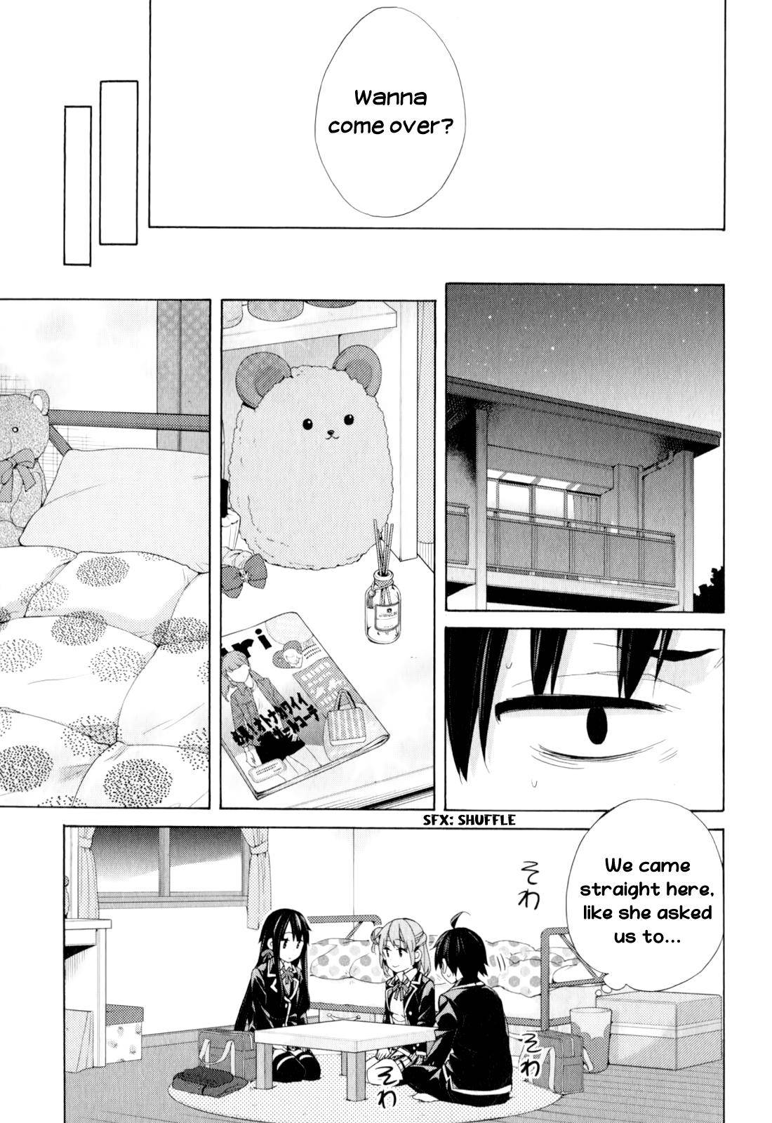Yahari Ore no Seishun Love Come wa Machigatteiru -Mougenroku Chap 56 - Next Chap 57