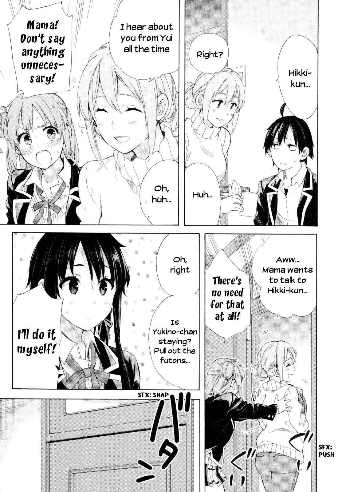 Yahari Ore no Seishun Love Come wa Machigatteiru -Mougenroku Chap 56 - Next Chap 57