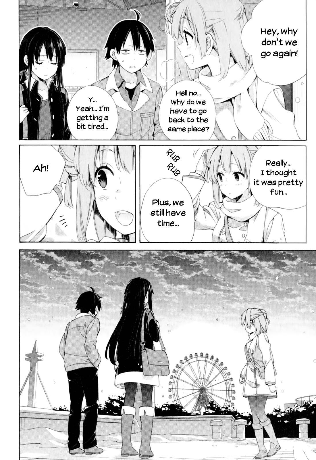 Yahari Ore no Seishun Love Come wa Machigatteiru -Mougenroku Chap 58 - Next Chap 59
