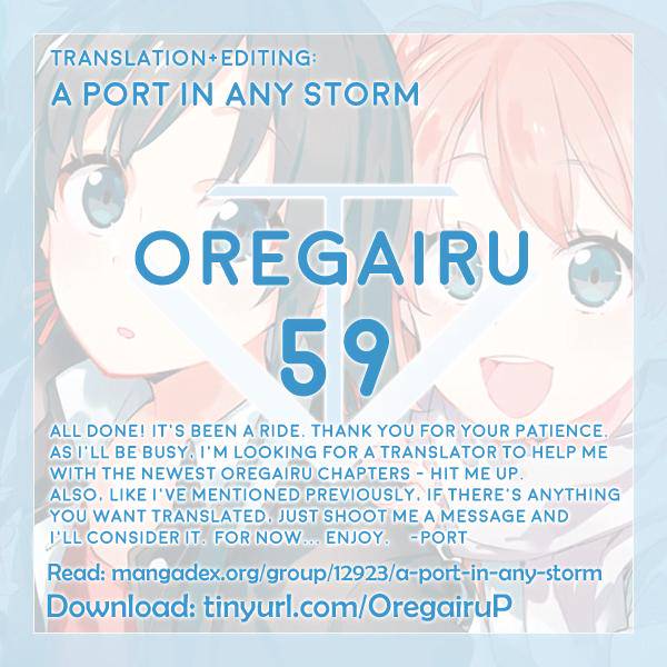 Yahari Ore no Seishun Love Come wa Machigatteiru -Mougenroku Chap 59 - Next Chap 60