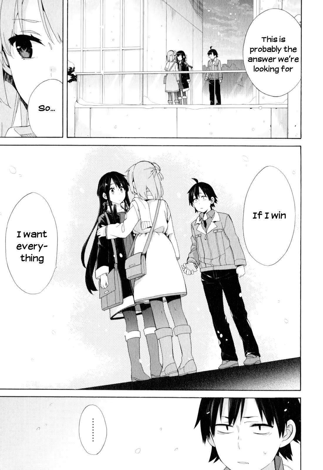 Yahari Ore no Seishun Love Come wa Machigatteiru -Mougenroku Chap 59 - Next Chap 60