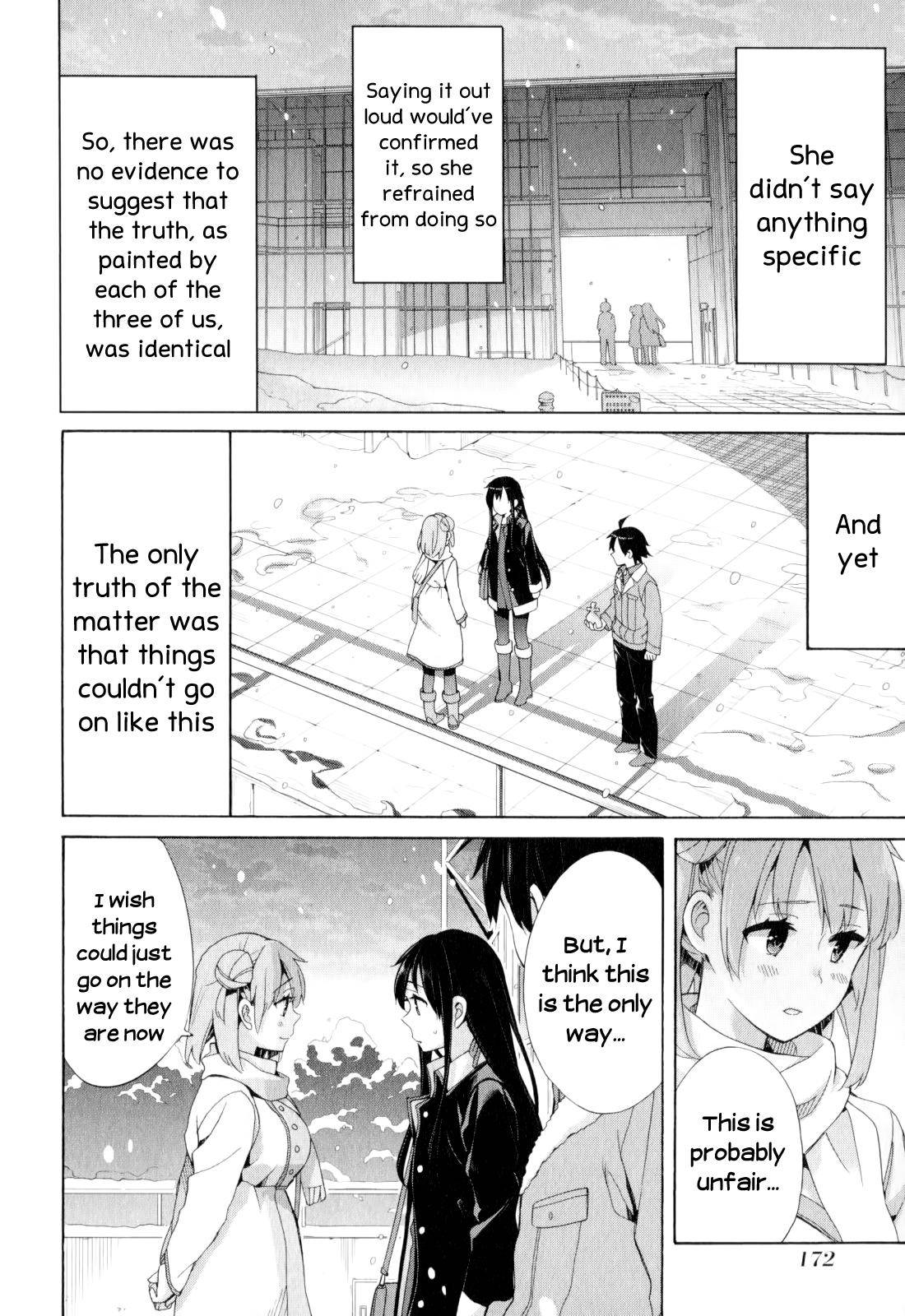 Yahari Ore no Seishun Love Come wa Machigatteiru -Mougenroku Chap 59 - Next Chap 60