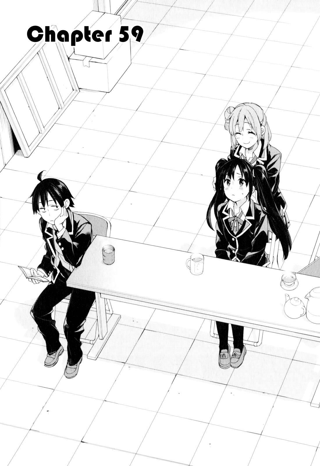 Yahari Ore no Seishun Love Come wa Machigatteiru -Mougenroku Chap 59 - Next Chap 60
