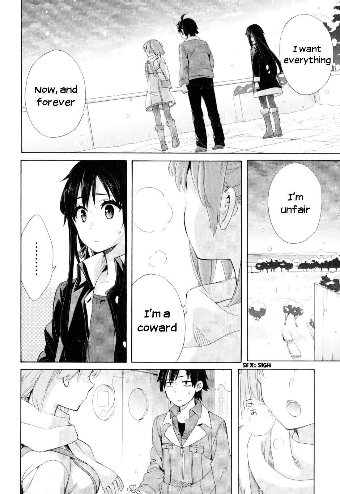 Yahari Ore no Seishun Love Come wa Machigatteiru -Mougenroku Chap 59 - Next Chap 60