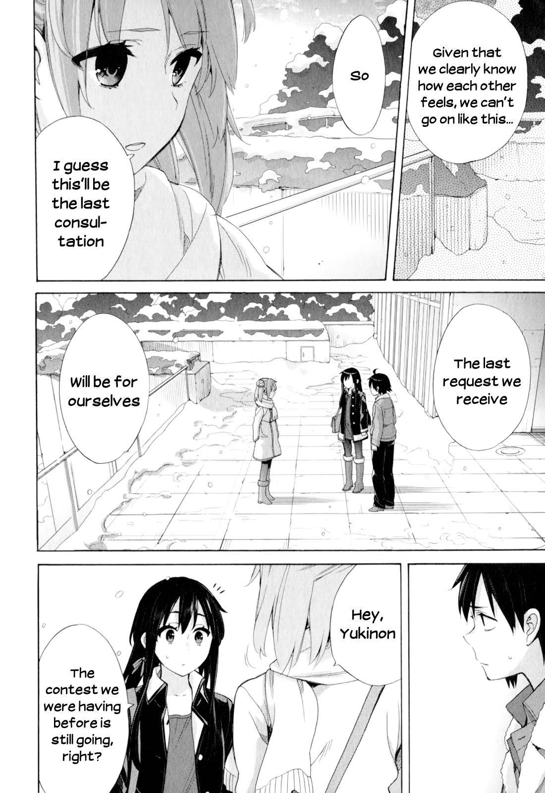 Yahari Ore no Seishun Love Come wa Machigatteiru -Mougenroku Chap 59 - Next Chap 60