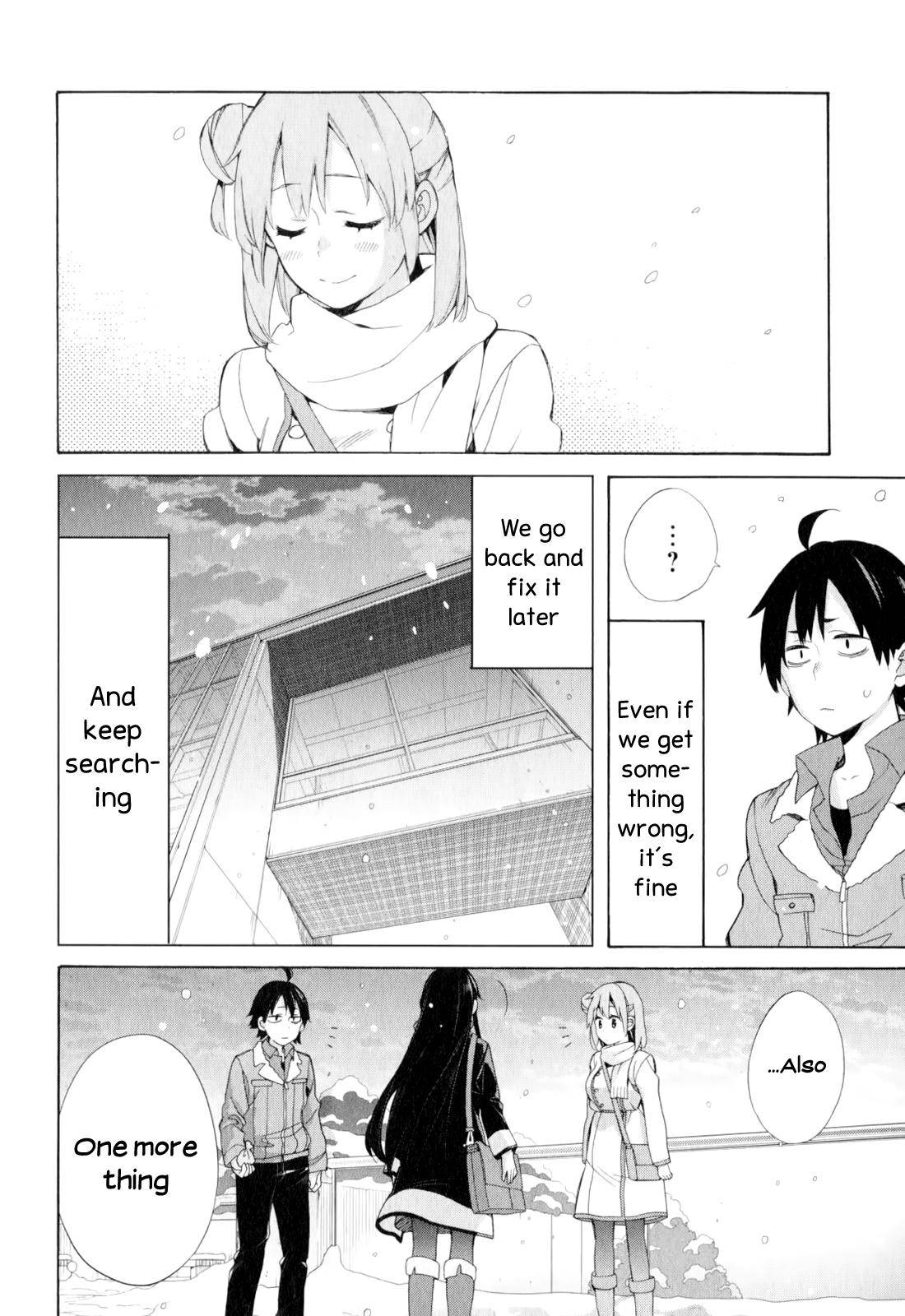 Yahari Ore no Seishun Love Come wa Machigatteiru -Mougenroku Chap 59 - Next Chap 60