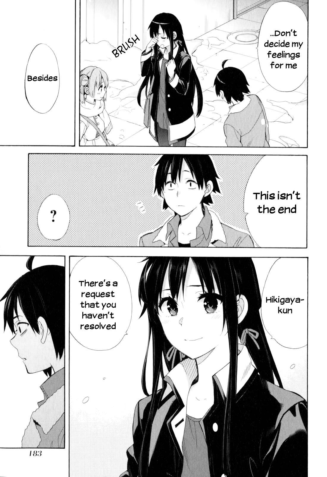 Yahari Ore no Seishun Love Come wa Machigatteiru -Mougenroku Chap 59 - Next Chap 60