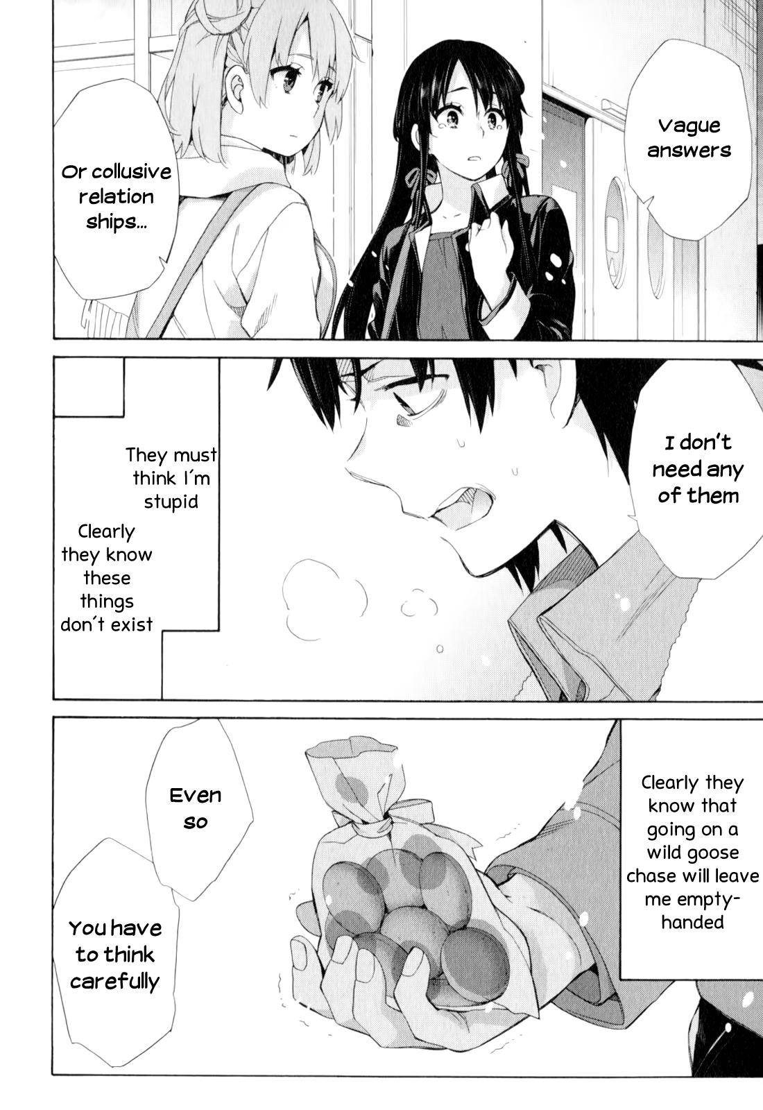 Yahari Ore no Seishun Love Come wa Machigatteiru -Mougenroku Chap 59 - Next Chap 60