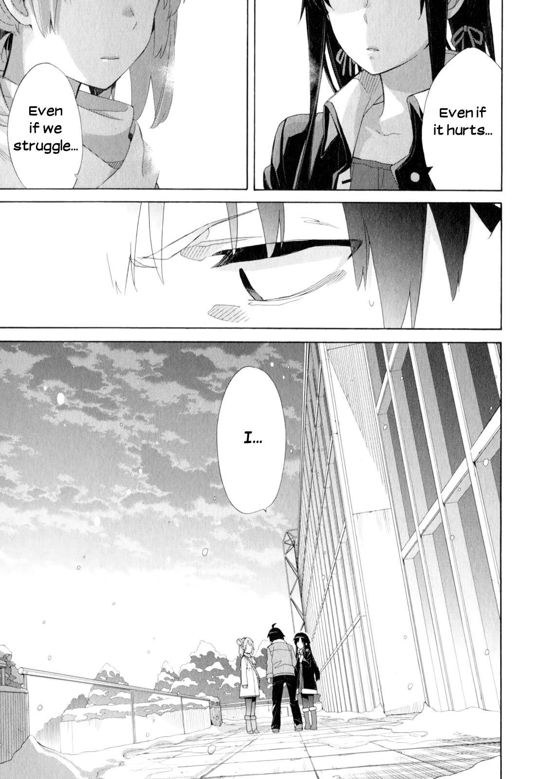 Yahari Ore no Seishun Love Come wa Machigatteiru -Mougenroku Chap 59 - Next Chap 60