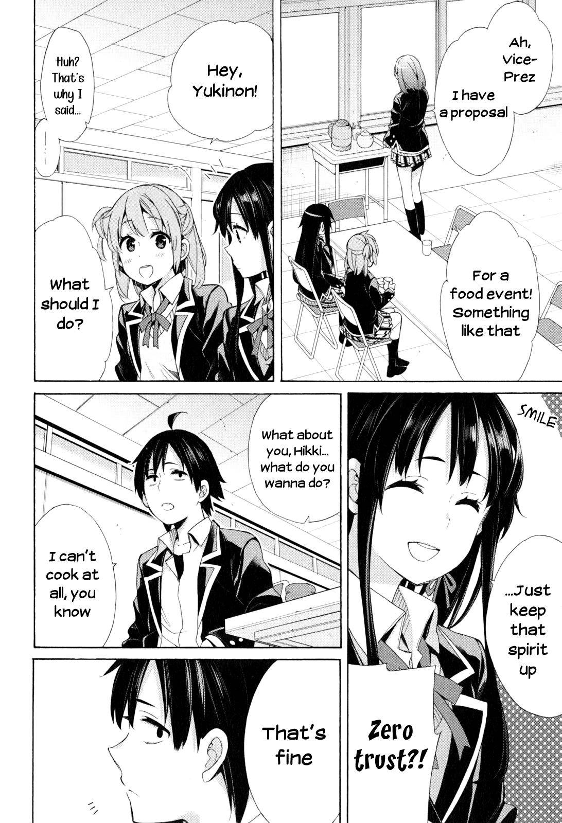 Yahari Ore no Seishun Love Come wa Machigatteiru -Mougenroku Chap 53 - Next Chap 54
