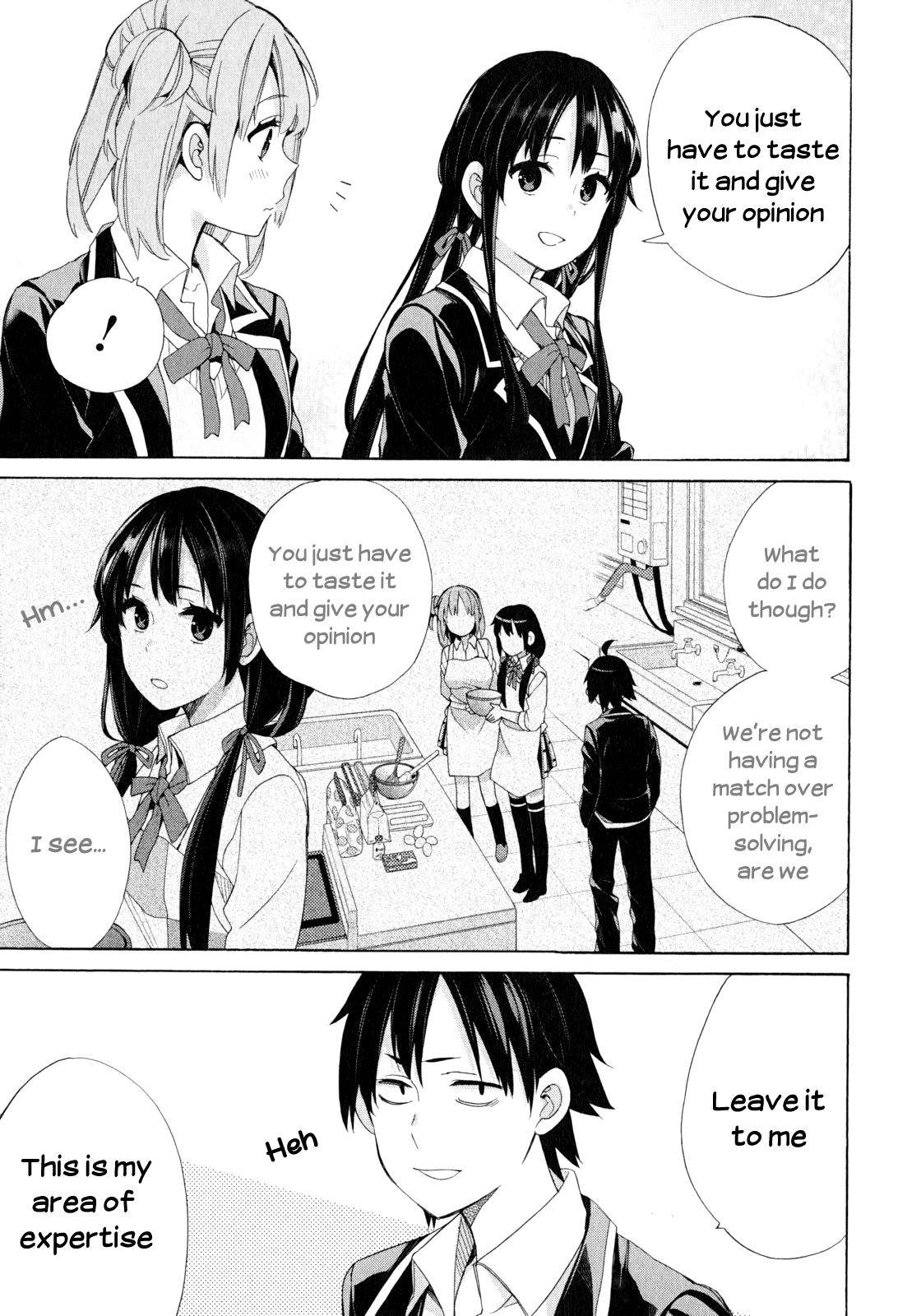 Yahari Ore no Seishun Love Come wa Machigatteiru -Mougenroku Chap 53 - Next Chap 54