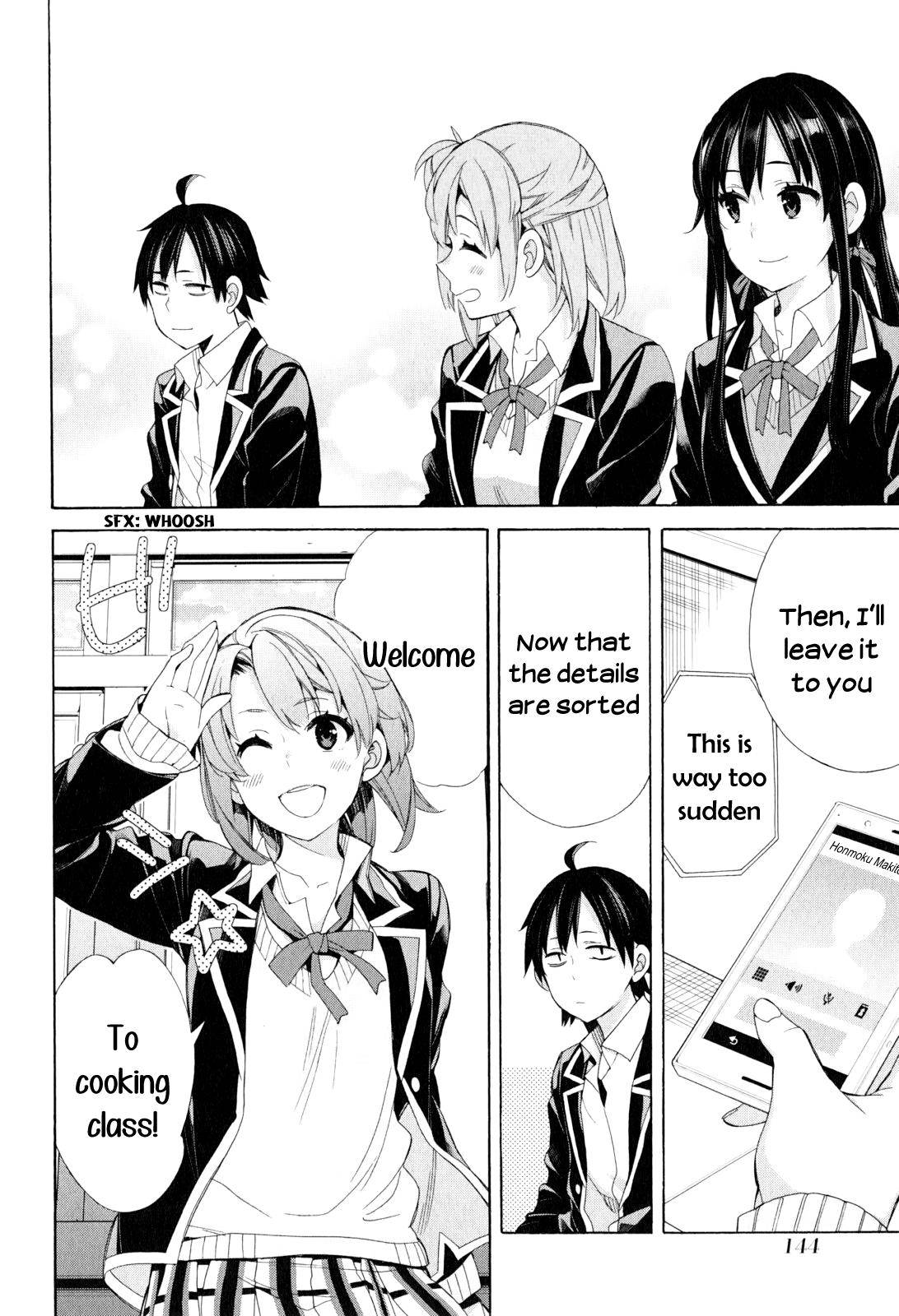 Yahari Ore no Seishun Love Come wa Machigatteiru -Mougenroku Chap 53 - Next Chap 54
