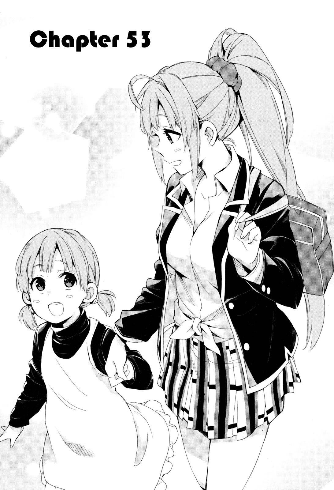 Yahari Ore no Seishun Love Come wa Machigatteiru -Mougenroku Chap 53 - Next Chap 54