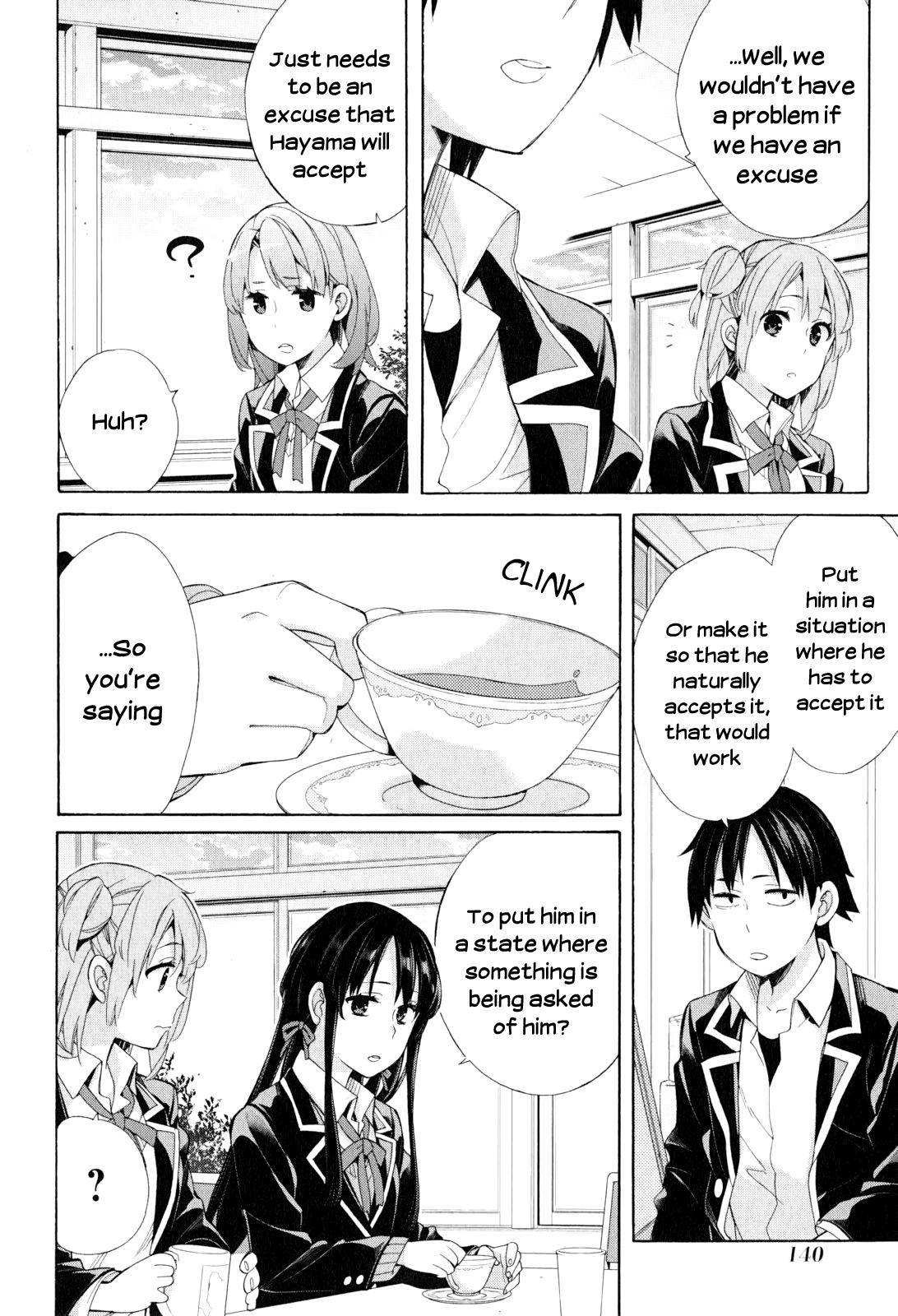 Yahari Ore no Seishun Love Come wa Machigatteiru -Mougenroku Chap 53 - Next Chap 54