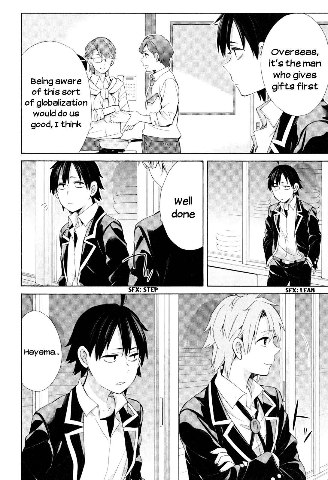 Yahari Ore no Seishun Love Come wa Machigatteiru -Mougenroku Chap 53 - Next Chap 54